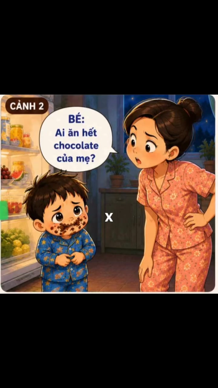 Bé tập nói nhưng nhất định không chối tội